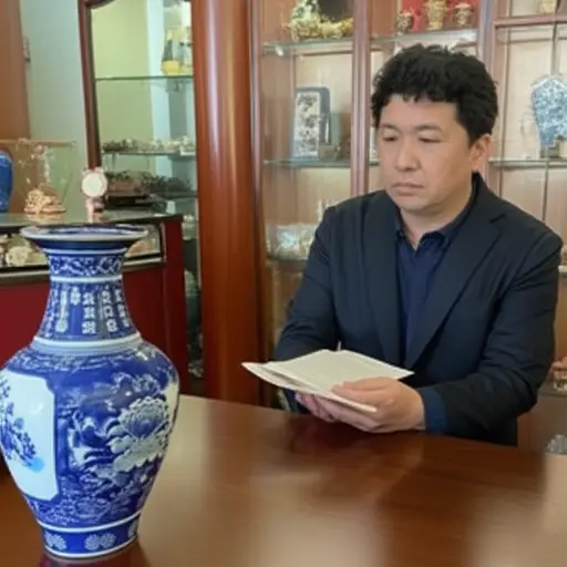 我们付给卖家50英镑买那个古董花瓶。