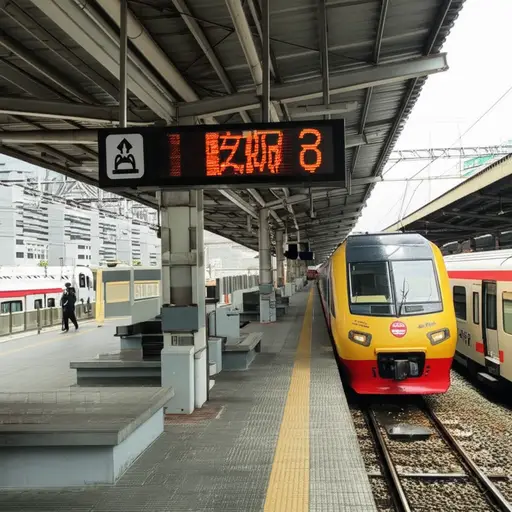 火车将在下午3点整发车。