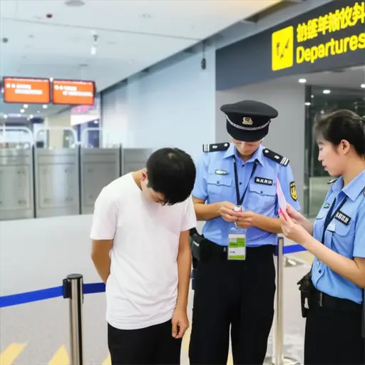 他因签证过期而被遣返回国。