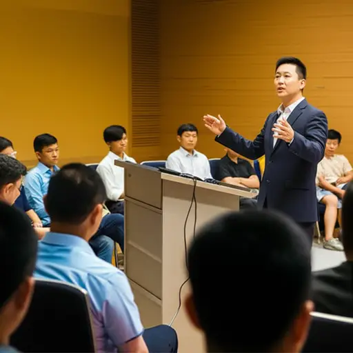 他的演讲具有犀利的洞察力，每句话都切中要害。