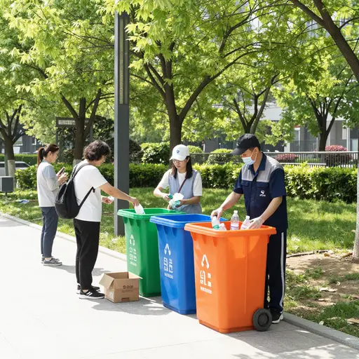 市议会启动了一个新的回收计划。