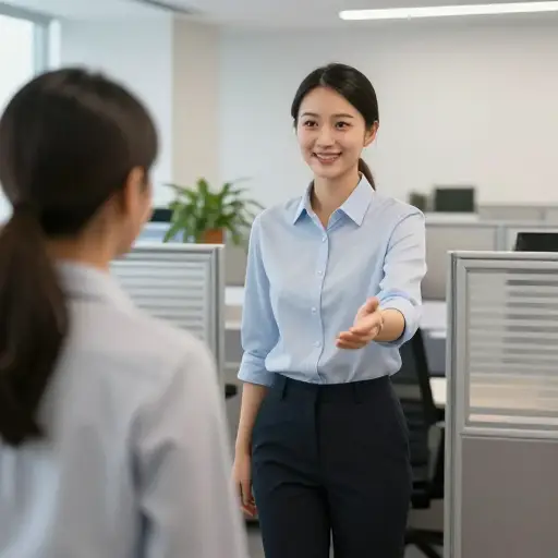 如果有人越界了，重要的是礼貌地让他们认清自己的位置。