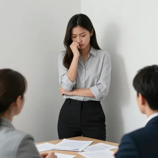 由于她犯的错误，她看起来很愚蠢。