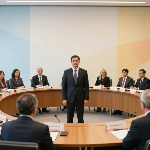 聚会由阿尔姆先生组织，他是本次会议的赞助人。