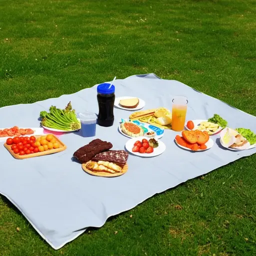 我们喜欢在夏天去野餐。