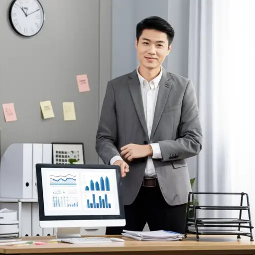 他对自己的工作成果感到非常自豪。