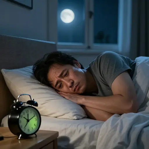 慢性失眠会严重影响一个人的生活质量。