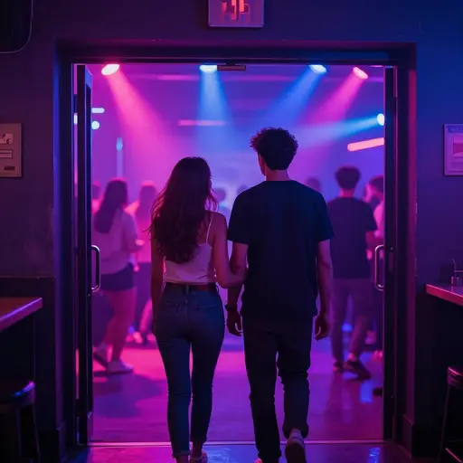 如果你愿意，我们可以去夜总会。
