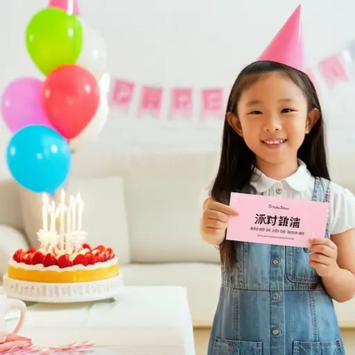 艾米邀请我去她家参加生日派对。