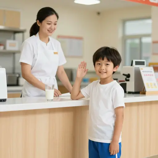 没关系，我改喝牛奶。