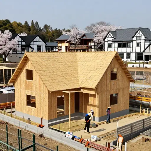 他们计划在日本重建一个典型的英国村庄。