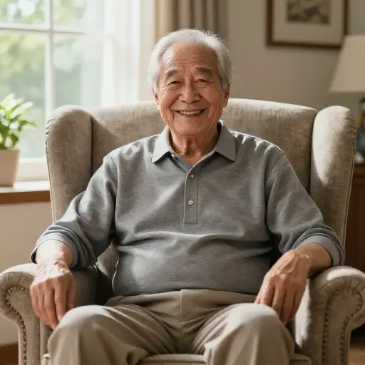 他能够退休，并在余生中舒适地生活。