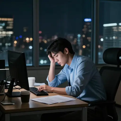 这份工作的时间非常不可预测——你有时不得不临时加班到很晚。