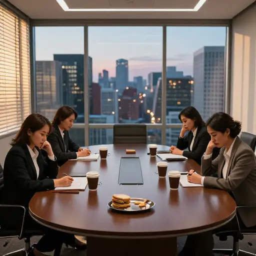 那是一次相当漫长的会议。