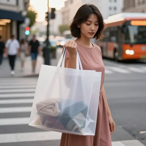 她买了漂亮的衣服。