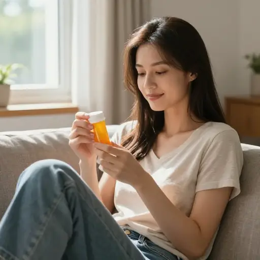 她的药似乎产生了预期的效果。