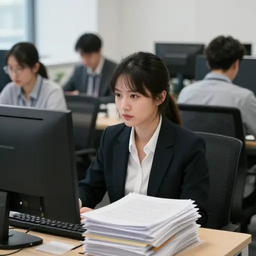 她对项目的投入使她比同事们更加出色。