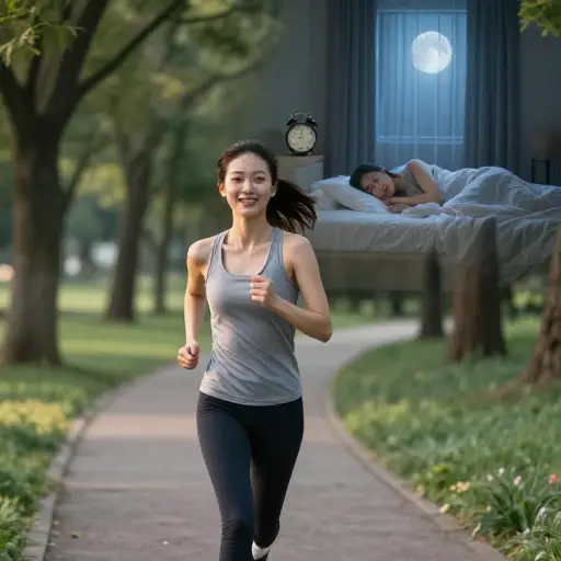 坚持锻炼不仅能增强体力，还能改善睡眠质量。