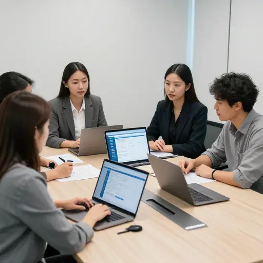 他们目前正在对新软件进行评估。