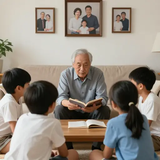 这一传统已经代代相传，甚至延续到更远的后代。