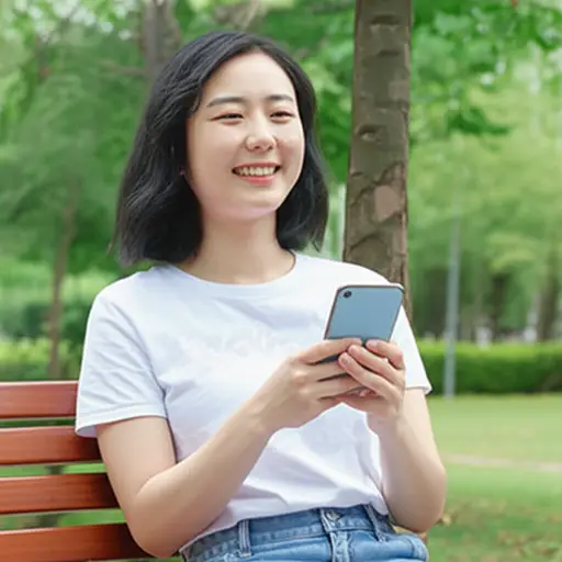 她终于找回了丢失的手机。