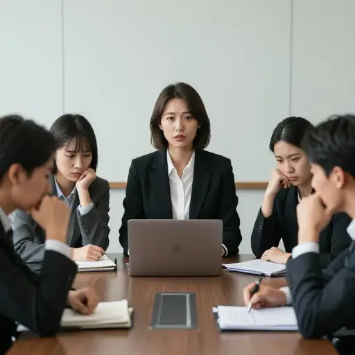 她提出了直率的批评，让人难以接受。