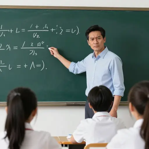 我们的新数学老师非常严厉，对错误几乎没有容忍度。