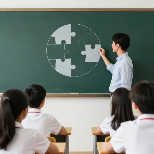 老师教我们如何将不同学科的知识整合成一个完整的理论体系。