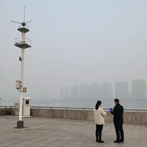 污染水平被密切监测。
