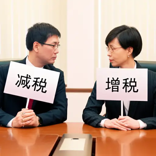 这两个政党在税收政策上持有截然不同的立场。