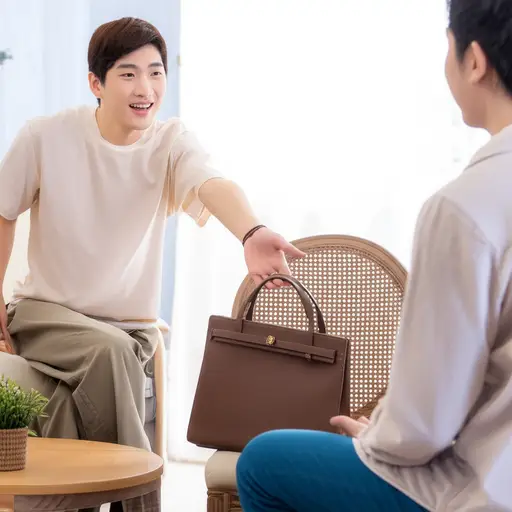 嘿，能帮我拿一下那个包吗？