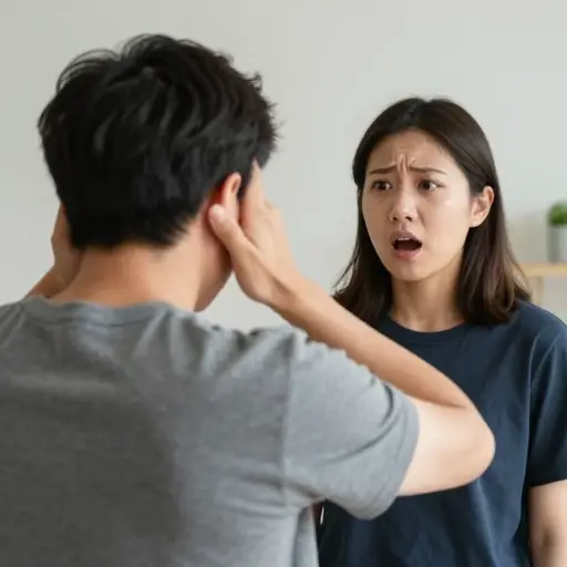 跟他说话没用——他就是不听。