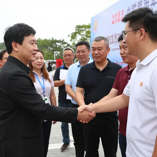 活动圆满结束后，我们向组织者表达了感谢。