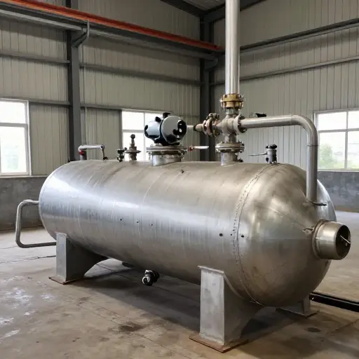 自动加热器从储油罐中抽取燃料油。