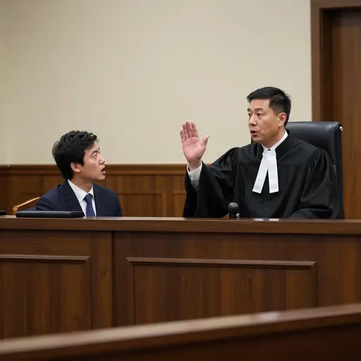 法官裁定证人的证词与指控不相关。