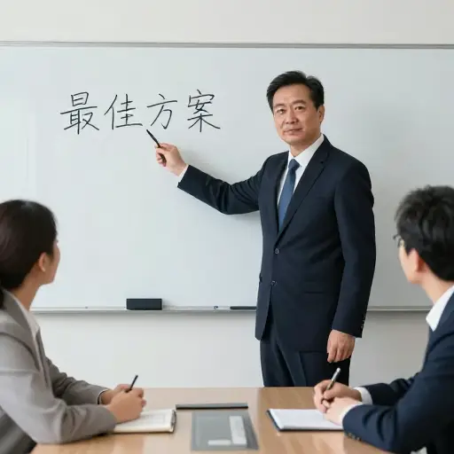 依我拙见，这是解决问题的最佳方案。