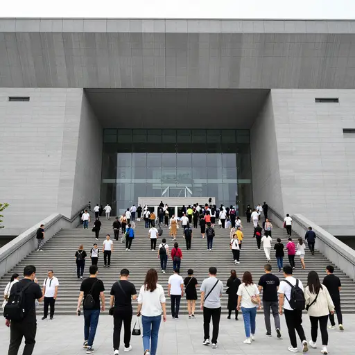 博物馆的新展览预计将吸引来自全国各地的游客。