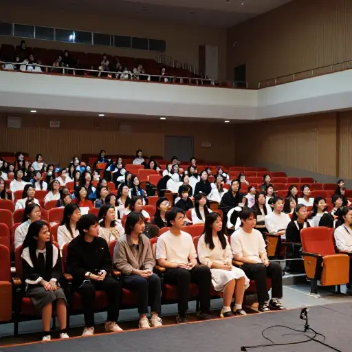 今年的学校戏剧演出吸引了创纪录的观众。