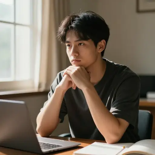 内心深处，他觉得诚实总是上策。