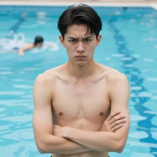 我非常讨厌游泳。