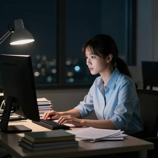 为了达成她雄心勃勃的目标，她竭尽了全力。