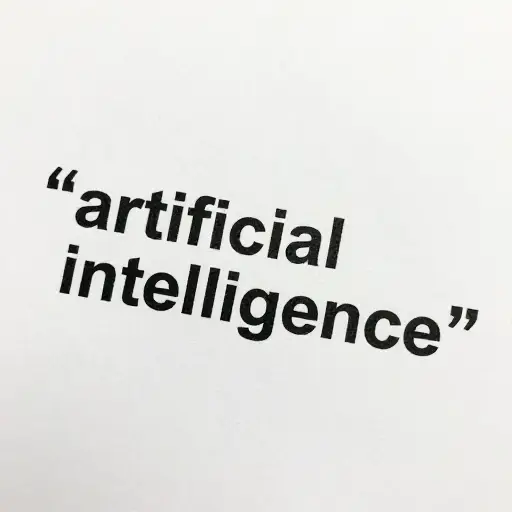 术语‘人工智能’在首次提及时常常放在引号中。