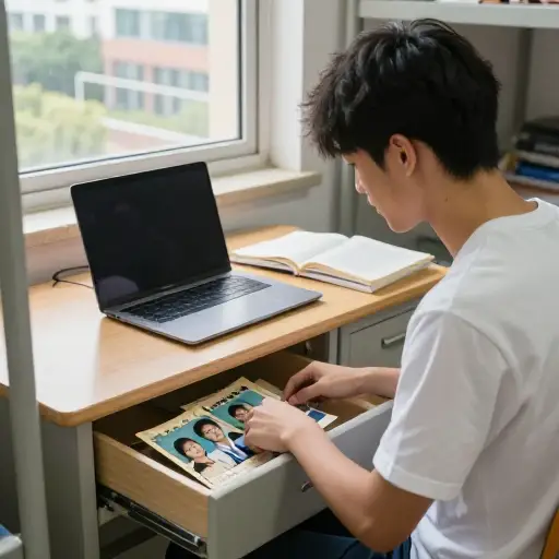 上大学后，我和大多数高中朋友都失去了联系。
