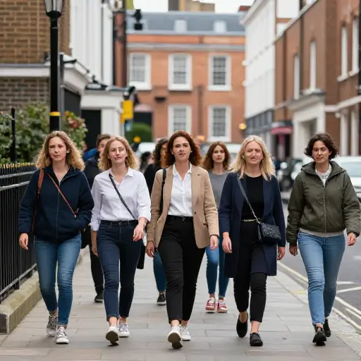 在英国，女性占多数。