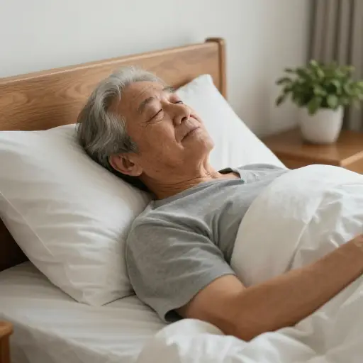 他死于自然原因。