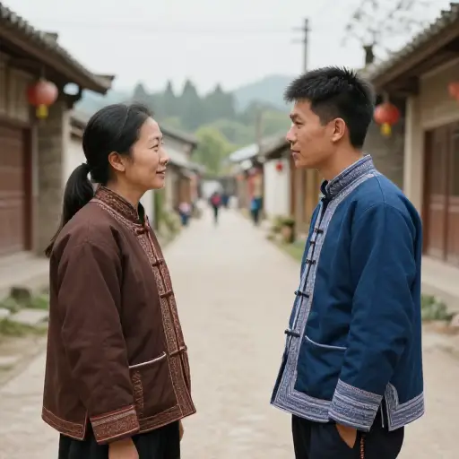 他们在说当地方言。