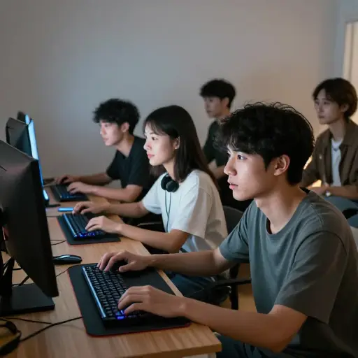 如今，我们倾向于将电脑游戏或电视与年轻人联系在一起。