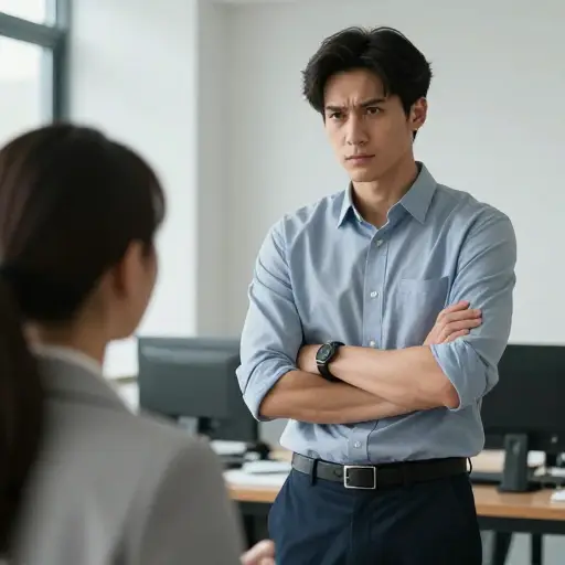 即使是温和的批评也会让他产生戒心。