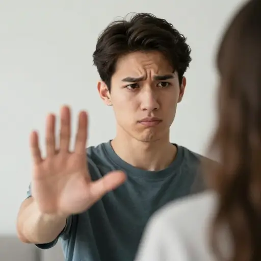 请尊重我的隐私，不要打听我的私事。