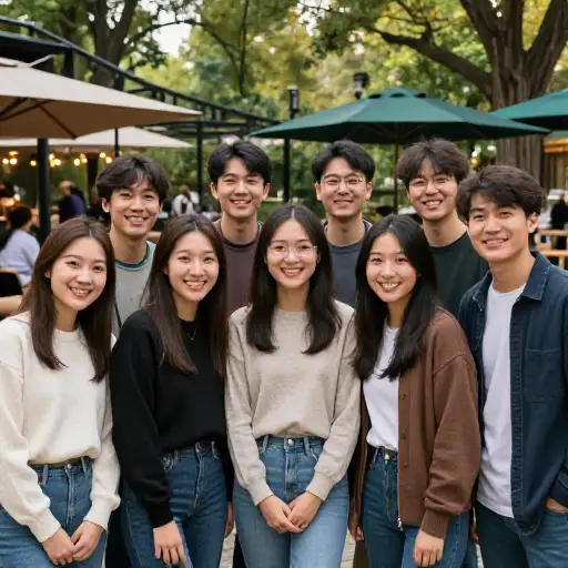 这些是我的朋友，我很喜欢他们。